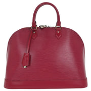 Louis Vuitton Dark Pink Epi Alma GM Handbag M40486 MI4111 177493