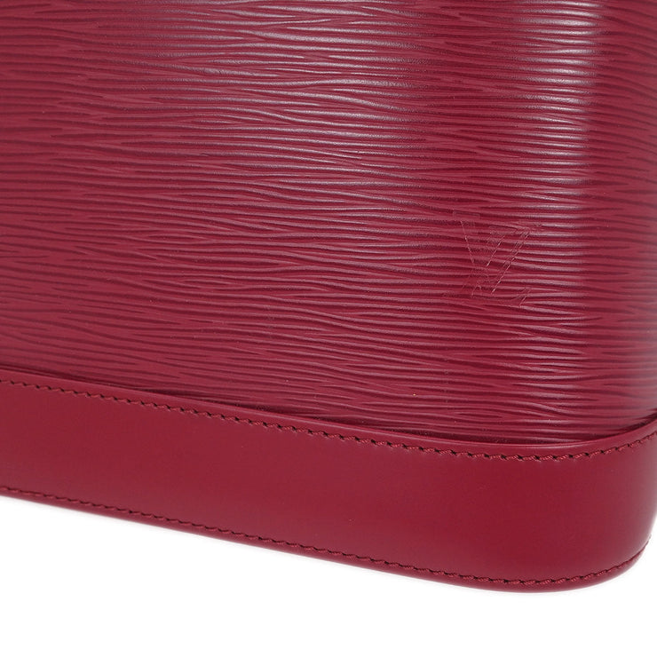 Louis Vuitton Dark Pink Epi Alma GM Handbag M40486 MI4111 177493