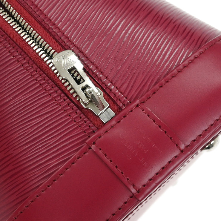 Louis Vuitton Dark Pink Epi Alma GM Handbag M40486 MI4111 177493