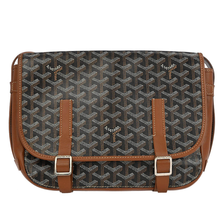 Goyard Black Belvedere MM Shoulder Bag ABA020182 177502