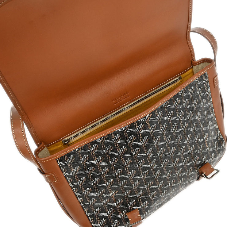 Goyard Black Belvedere MM Shoulder Bag ABA020182 177502