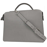 Fendi Gray Leather Peekaboo ISeeU 2way Handbag 7VA529AFC32284927 177506