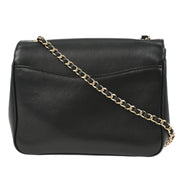 Chanel Black Lambskin Shoulder Bag 177513