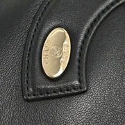 Chanel Black Lambskin Shoulder Bag 177513