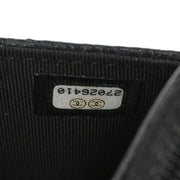 Chanel Black Calfskin Chevron Classic WOC Wallet On Chain 177514