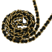 Chanel Black Lambskin Chevron WOC Wallet On Chain 177516
