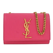 Saint Laurent Pink Leather Kate Shoulder Bag PTR354121 0714 177520