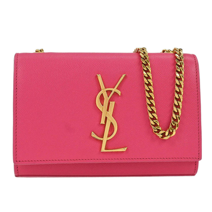 Saint Laurent Pink Leather Kate Shoulder Bag PTR354121 0714 177520