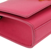 Saint Laurent Pink Leather Kate Shoulder Bag PTR354121 0714 177520
