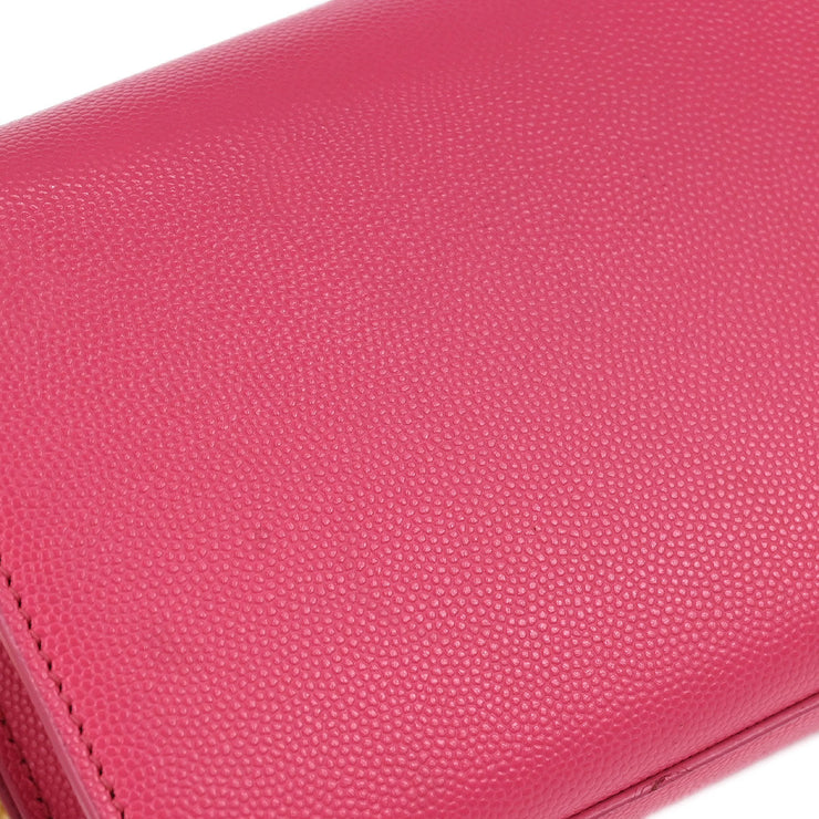 Saint Laurent Pink Leather Kate Shoulder Bag PTR354121 0714 177520