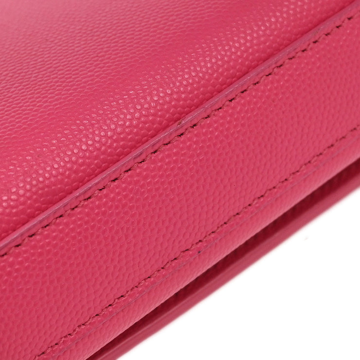 Saint Laurent Pink Leather Kate Shoulder Bag PTR354121 0714 177520