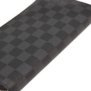 Louis Vuitton Damier Graphite Zippy Organizer Wallet N63077 CA2142 177521