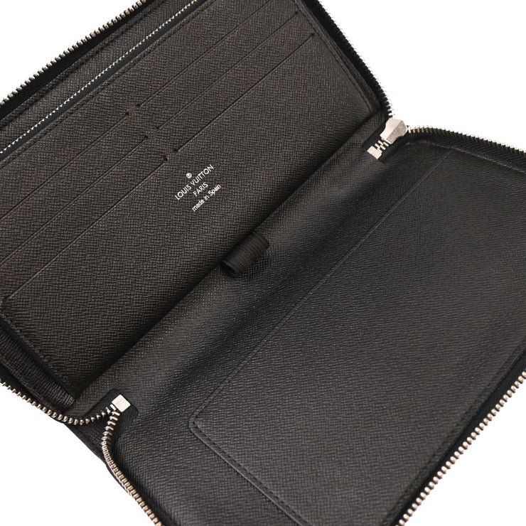 Louis Vuitton Damier Graphite Zippy Organizer Wallet N63077 CA2142 177521