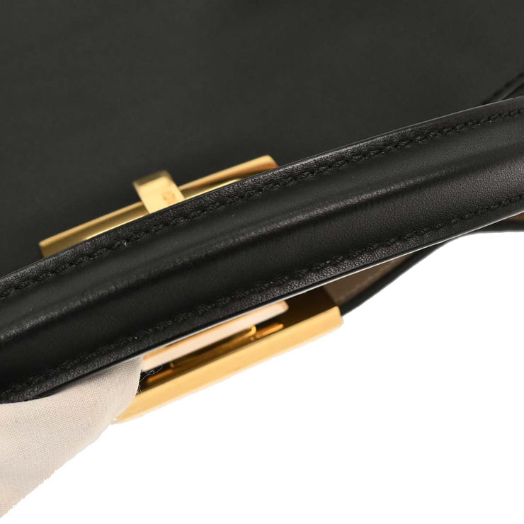 Fendi Black Leather Peekaboo 2way Handbag 8BN300-SMQ-178-0501 177529