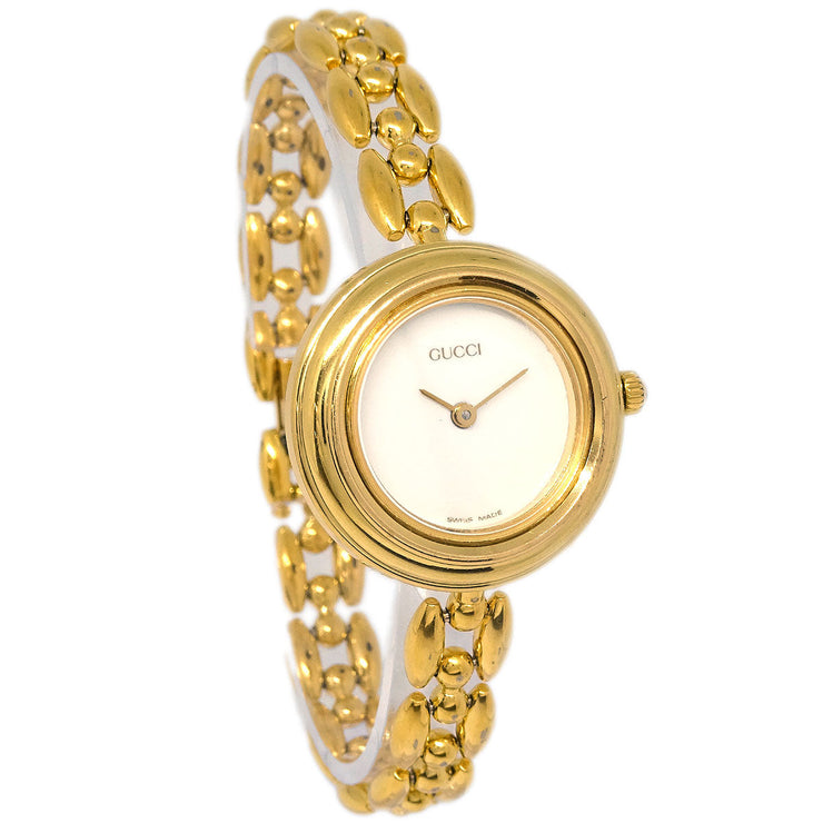 Gucci 11/12.2 Change Bezel Chameleon Quartz Watch SS 177536