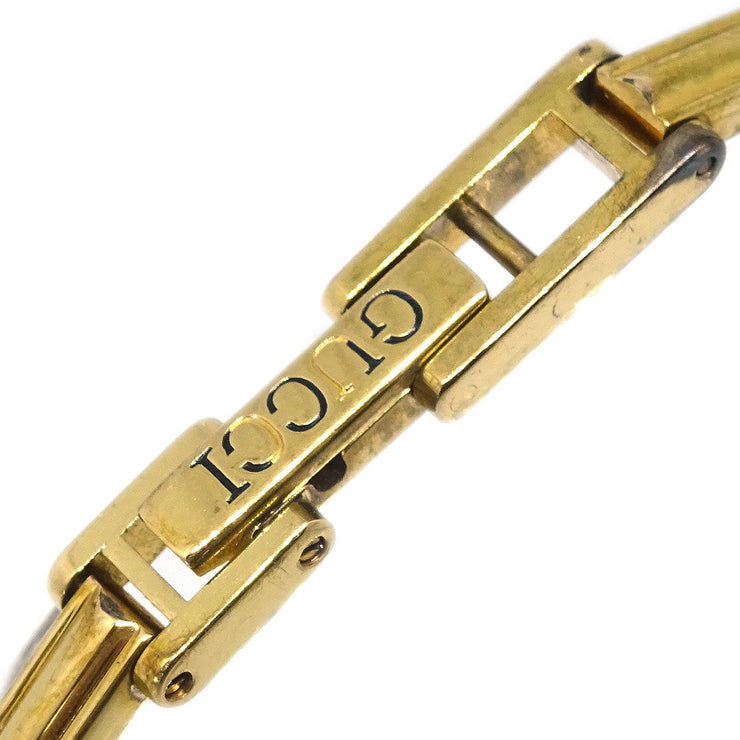 Gucci 1100-L Change Bezel Chameleon Quartz Watch SS 177537