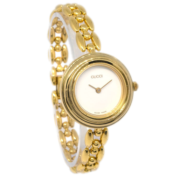 Gucci 11/12.2 Change Bezel Chameleon Quartz Watch SS 177542