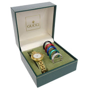 Gucci 11/12.2 Change Bezel Chameleon Quartz Watch SS 177546
