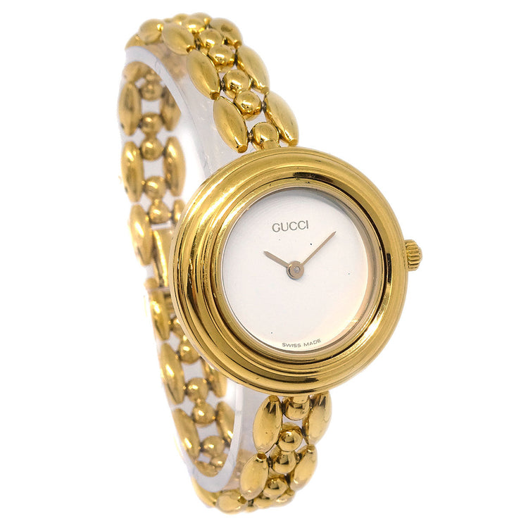 Gucci 11/12.2 Change Bezel Chameleon Quartz Watch SS 177546