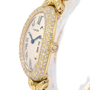 Cartier Baignoire Ref.1950 Quartz Watch 18KYG Diamond 177551