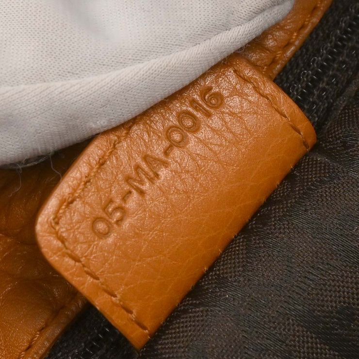 Christian Dior Brown Gaucho Tote Bag 05-MA-0016 177556