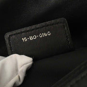 Christian Dior Black Lambskin Cannage Handbag 15-BO-0160 177557