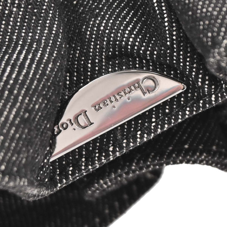 Christian Dior Black Denim Malice Handbag RU0959  177559