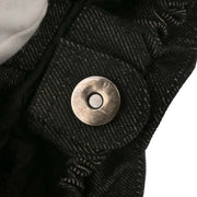 Christian Dior Black Denim Malice Handbag RU0959  177559