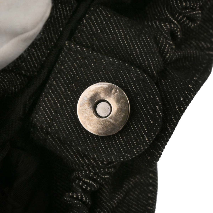 Christian Dior Black Denim Malice Handbag RU0959  177559