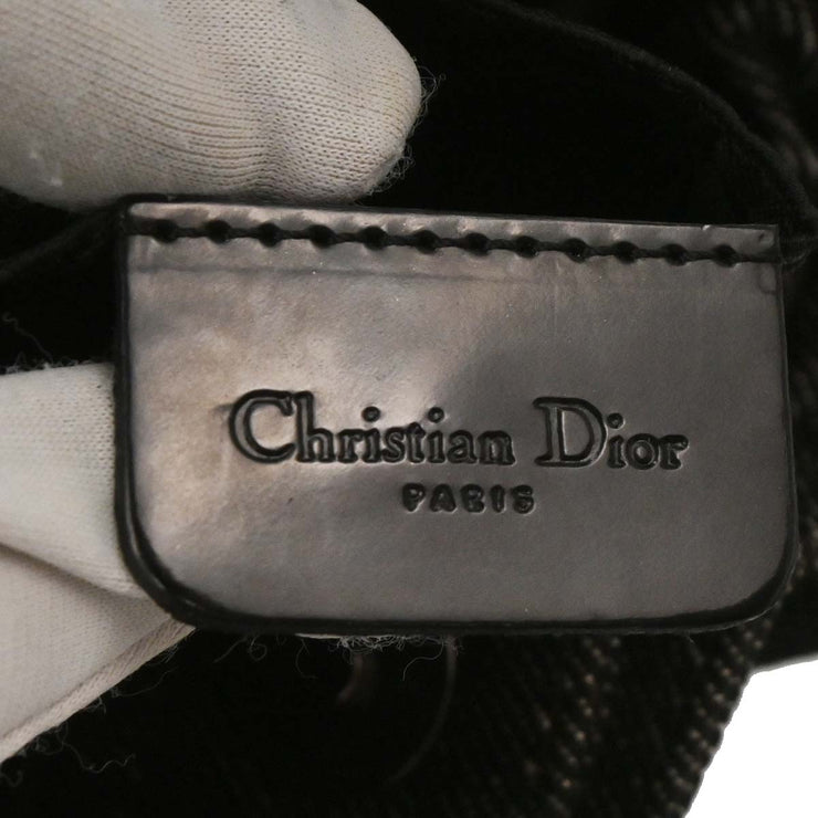 Christian Dior Black Denim Malice Handbag RU0959  177559
