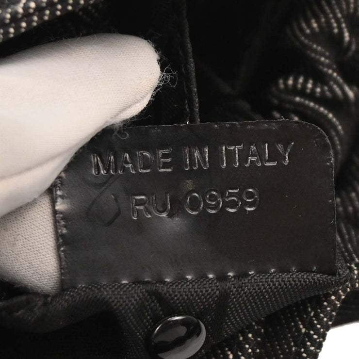 Christian Dior Black Denim Malice Handbag RU0959  177559