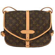 Louis Vuitton Monogram Saumur 30 Messenger Shoulder Bag M42256 AR8907 177560