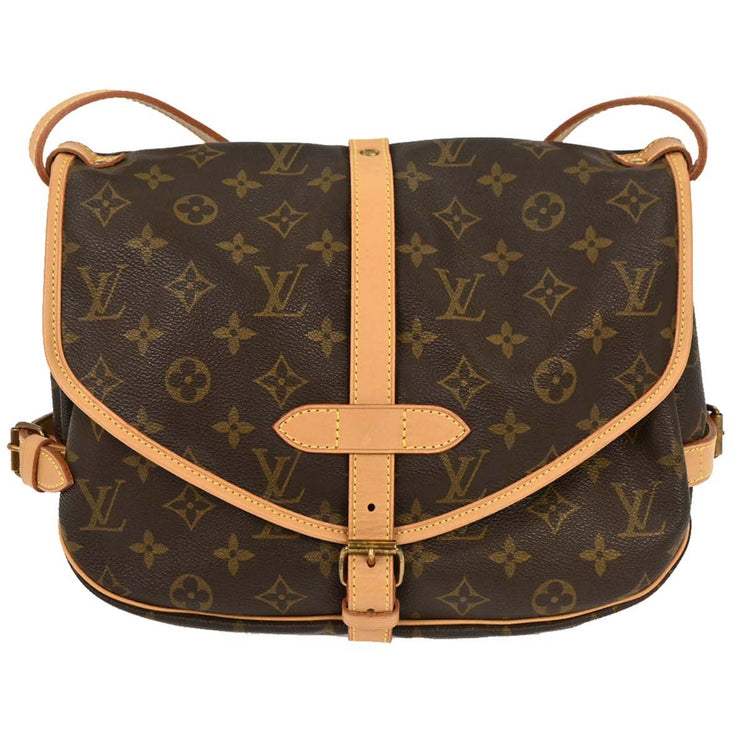 Louis Vuitton Monogram Saumur 30 Messenger Shoulder Bag M42256 AR8907 177560