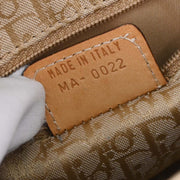 Christian Dior Beige Canvas Street Chic Columbus Shoulder Bag 177573
