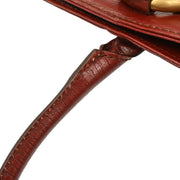 Gucci Red Canvas GG Horsebit Handbag 114013 002058 177580