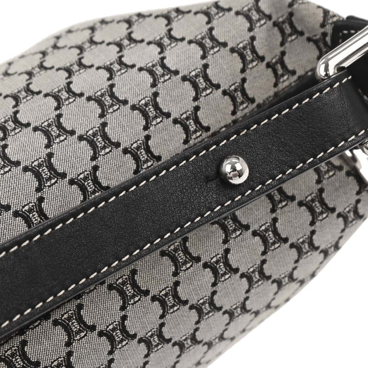 Celine Black Canvas Macadam Handbag CE00/14 177584