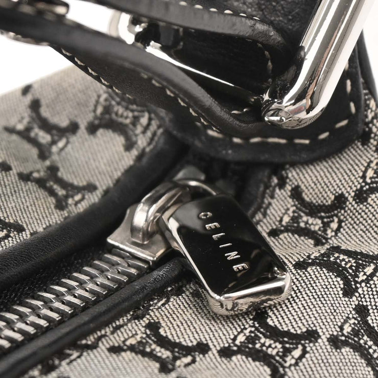 Celine Black Canvas Macadam Handbag CE00/14 177584