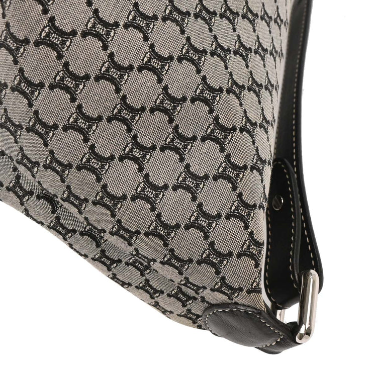 Celine Black Canvas Macadam Handbag CE00/14 177584