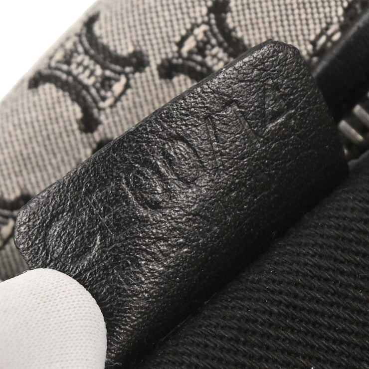 Celine Black Canvas Macadam Handbag CE00/14 177584