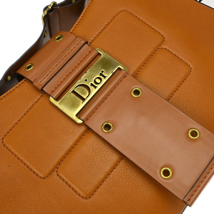 Christian Dior Brown Street Chic Columbus Shoulder Bag MA-0022 177587