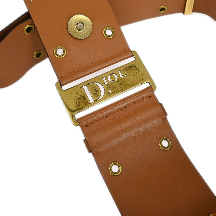 Christian Dior Brown Street Chic Columbus Shoulder Bag MA-0022 177587