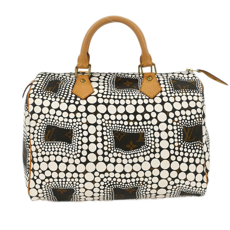 Louis Vuitton White Monogram Town Speedy 30 Handbag M40690 DU2132 177588