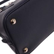 Prada Navy Leather Promenade 2way Shoulder Handbag 231 177589