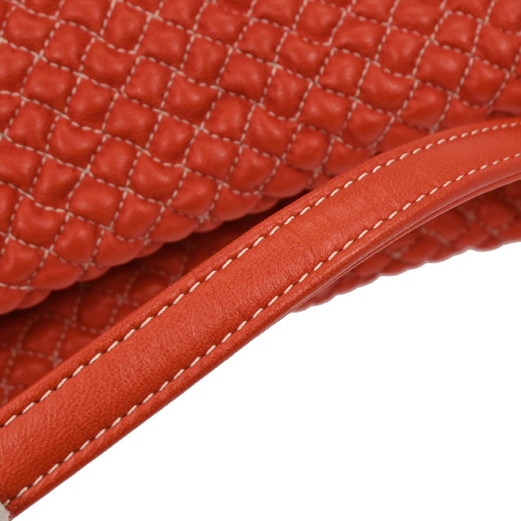 Bottega Veneta Red Leather Handbag B00365099D 177593