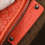 Bottega Veneta Red Leather Handbag B00365099D 177593