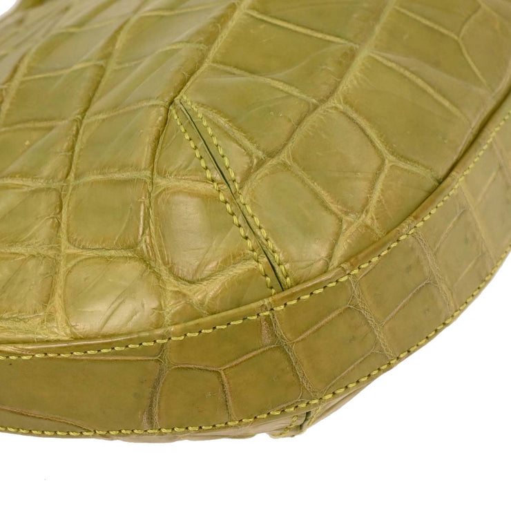 Cartier Green Crocodile Handbag EUKC 177594