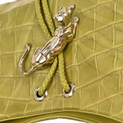 Cartier Green Crocodile Handbag EUKC 177594