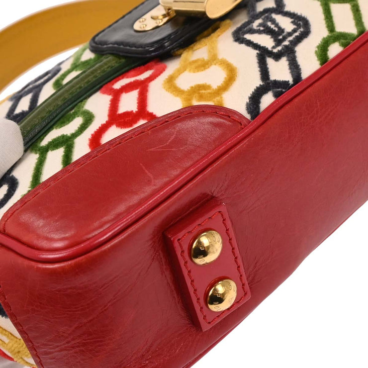 Louis Vuitton Monogram Velvet Chain Dolly Pochette Handbag M95208 BA0046 177600