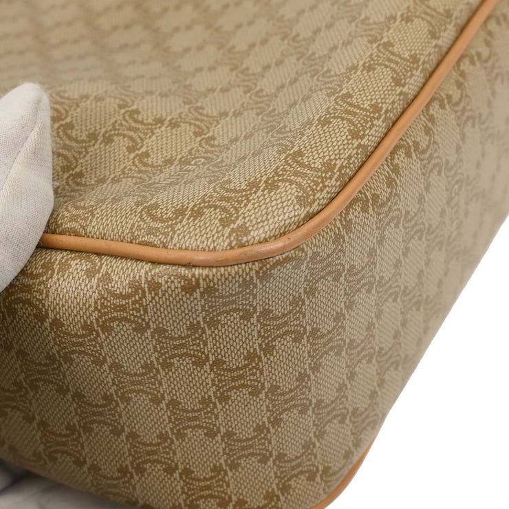 Celine Beige PVC Macadam Shoulder Bag M14 177601