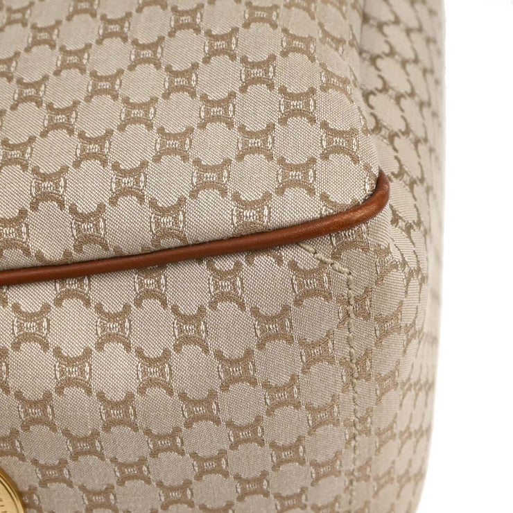 Celine Beige Canvas Macadam Boogie Tote Handbag YS00/14 177602